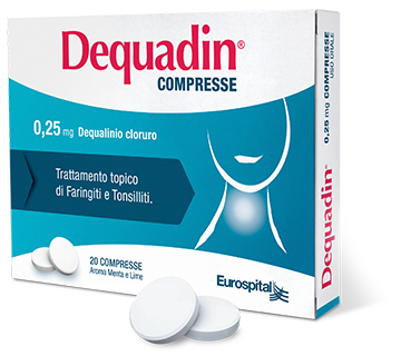 Confezione Compresse Dequadin